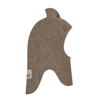 Huttelihut – Balaclava i ull – Brun – Unisex – 0-1 år