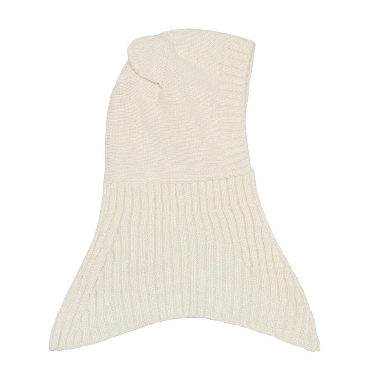 Huttelihut - Balaclava - Ull - Off white - Unisex - str 0-12 mnd
