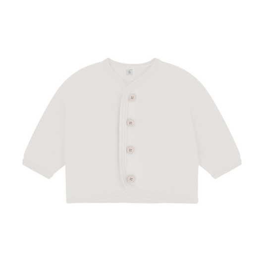 Huttelihut – Ullfleecejakke – Offwhite – Unisex – 0-1 år
