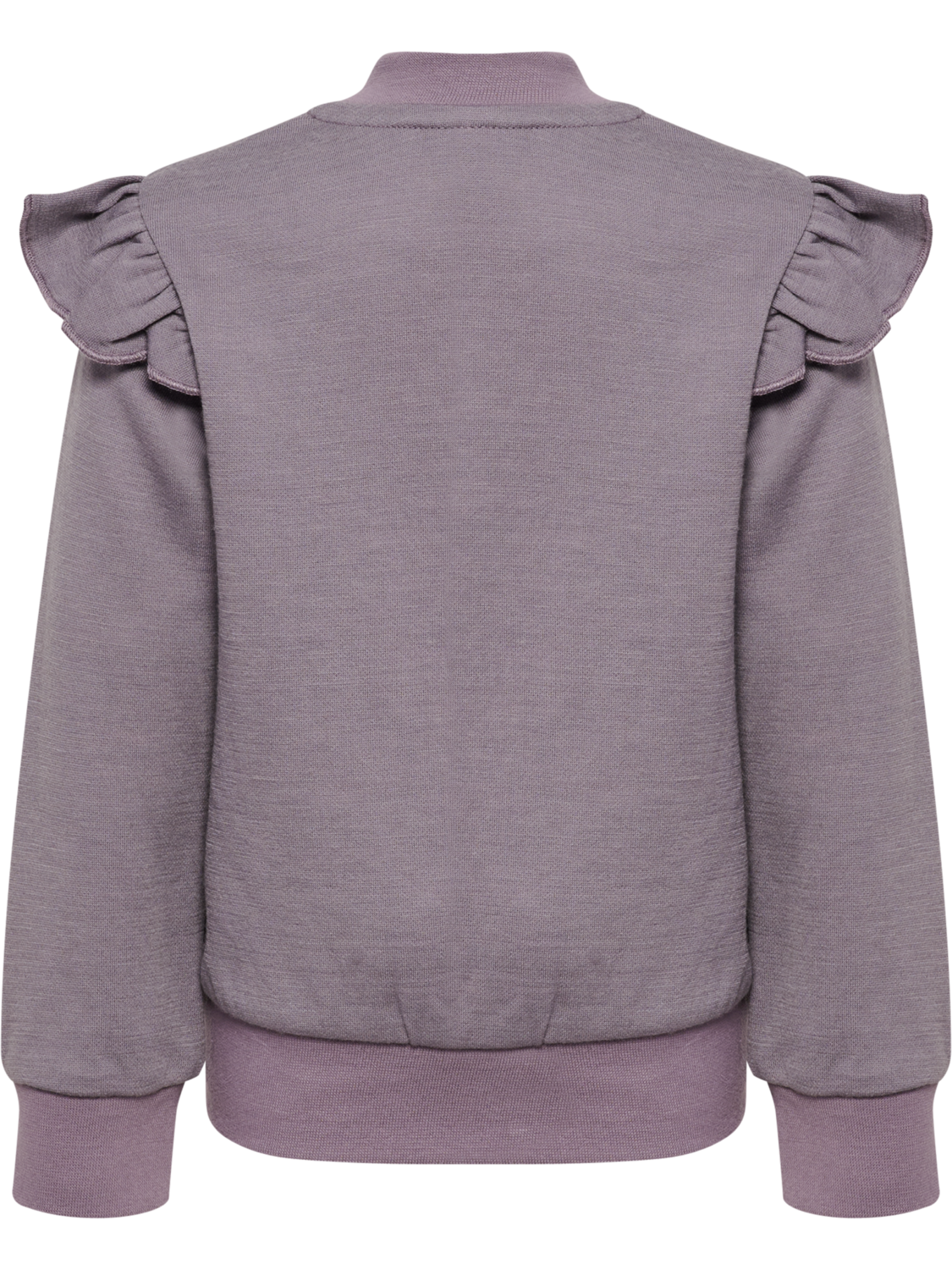 Hummel - Mini Wool Zip Jacket Bee - Lilla - Jente- 1-8 år