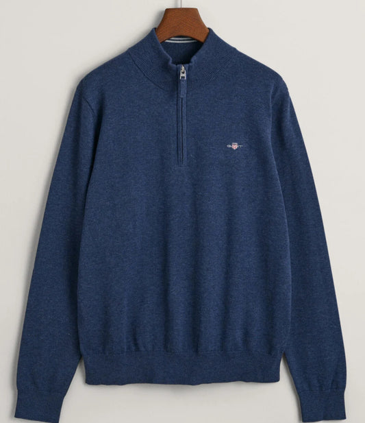 SHIELD COTTON HALF ZIP