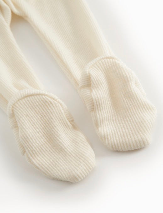 Marmar - Pixa Wool Rib - Gutt Off White - 50-74 cm