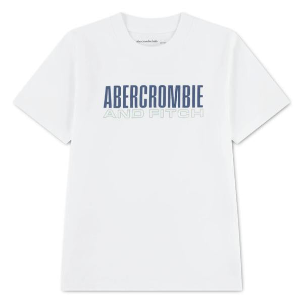 Abercrombie - T-skjorte - Hvit - Gutt - 5-16 år