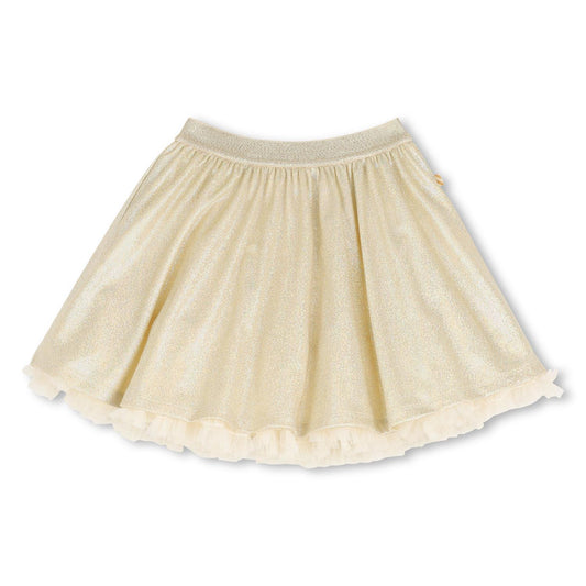 Billieblush – Glitterskjørt med tyllfôr – Gull – Jente – 4-12 år