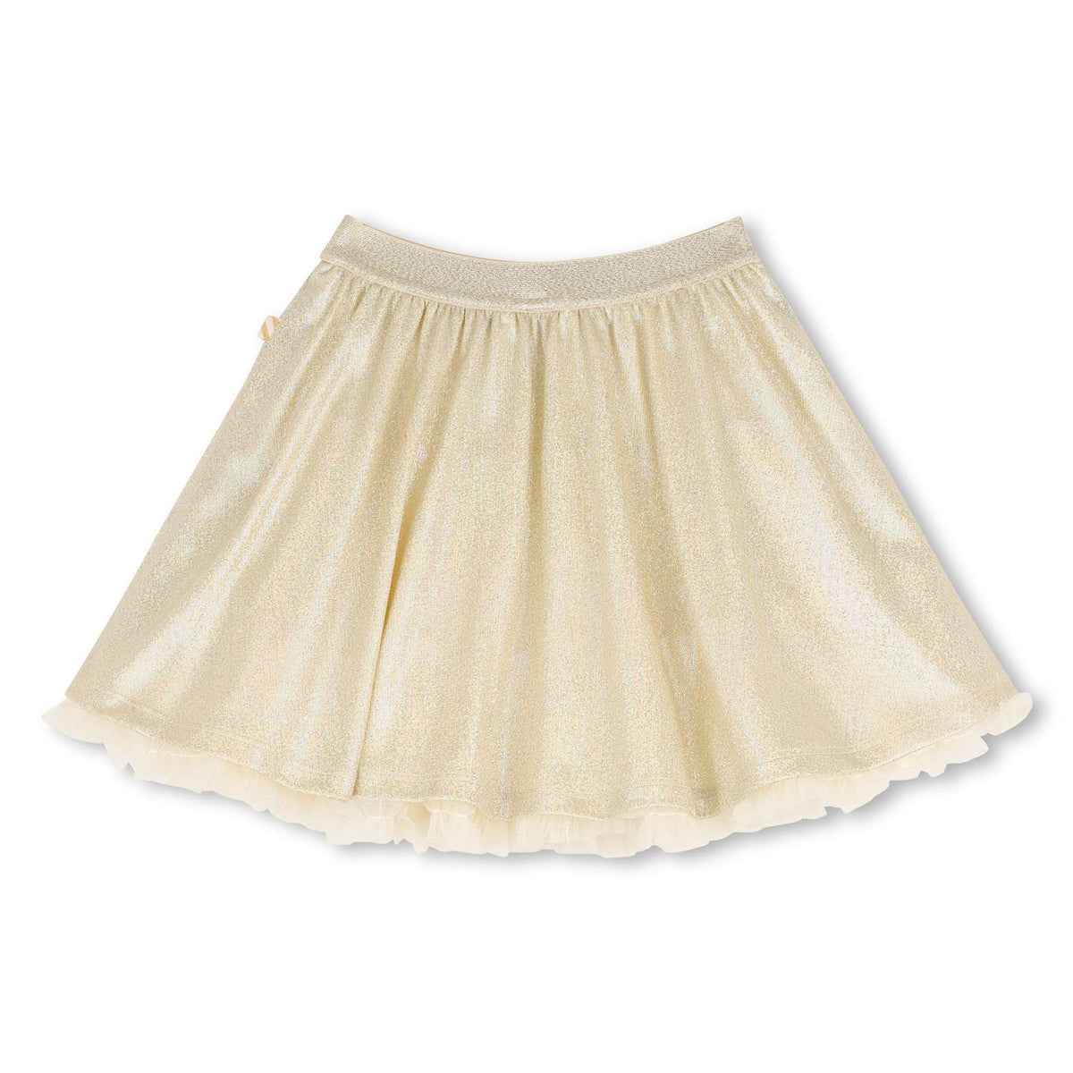 Billieblush – Glitterskjørt med tyllfôr – Gull – Jente – 4-12 år