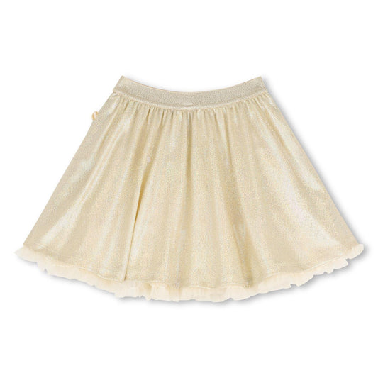Billieblush – Glitterskjørt med tyllfôr – Gull – Jente – 4-12 år