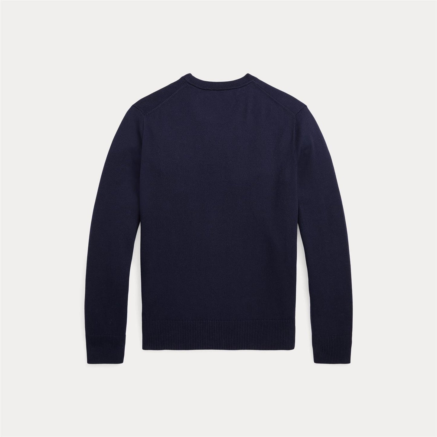 Polo Ralph Lauren – Crewneck Genser med brodert hest – Mørkeblå – Gutt – 10-20 år