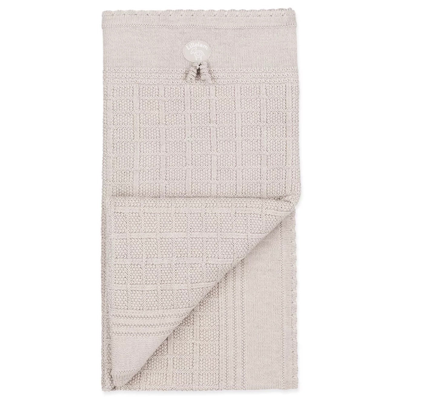 Lillelam - Pledd - Classic -Lys beige  - Unisex  - Onesize