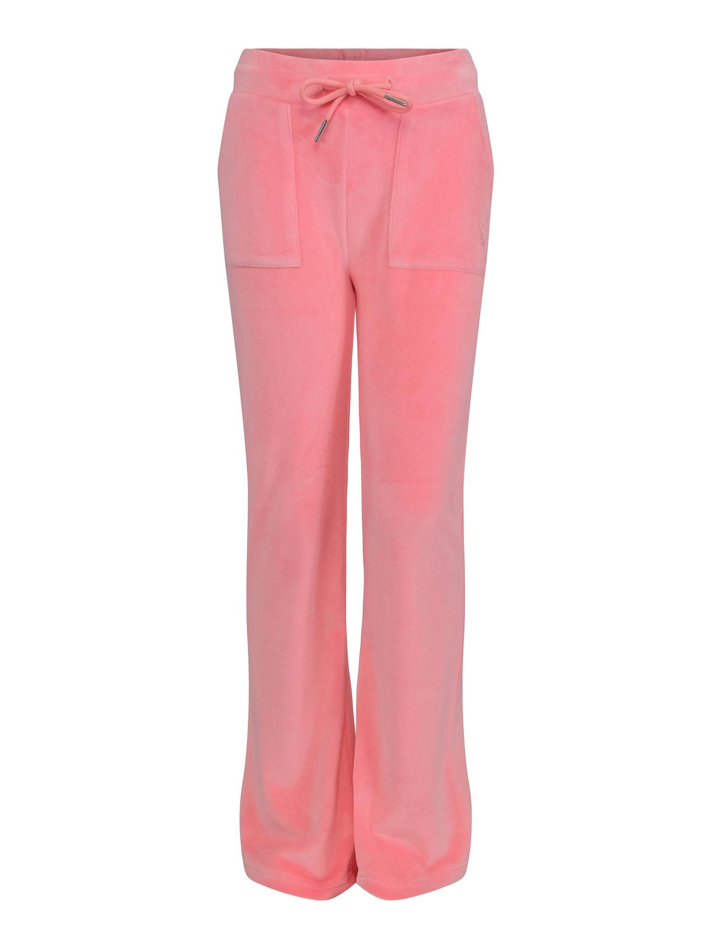 Vilje & Ve - Hermine Velour Bukse - Coral - Jente - 4-12 år