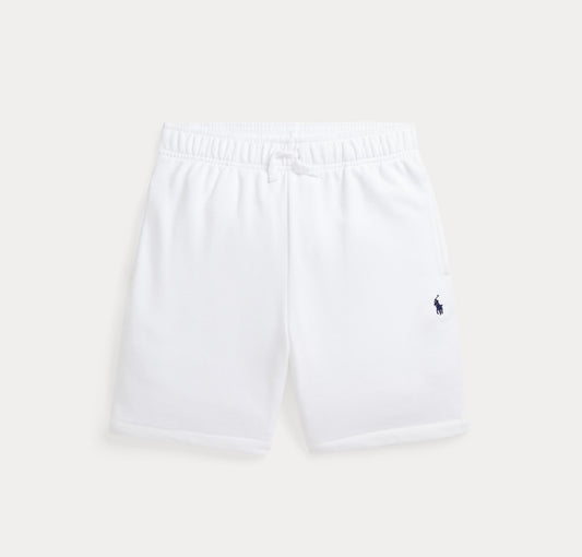 Polo Ralph Lauren – College Shorts med strikk i livet – Hvit – Gutt – 8-20 år