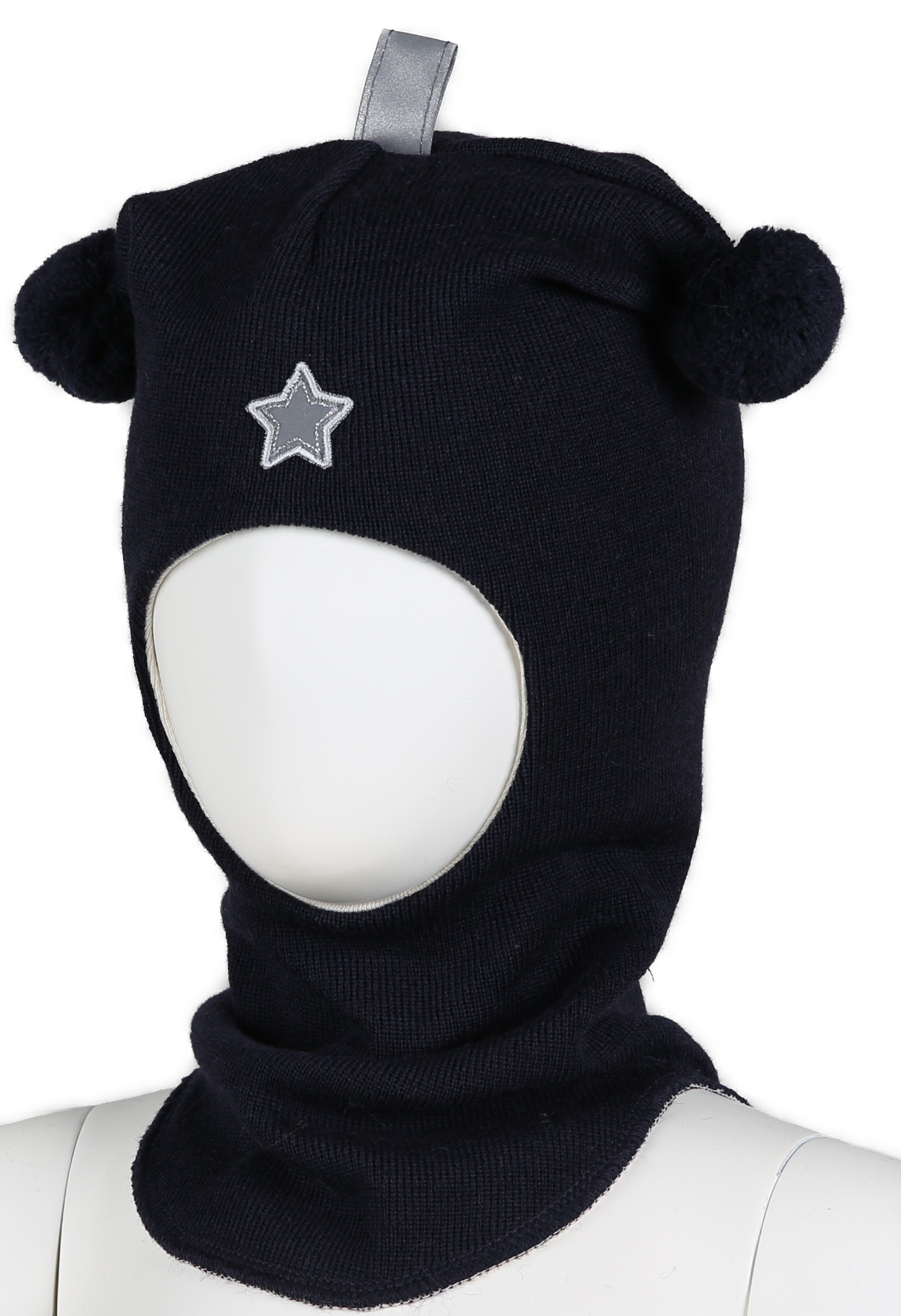 Kivat - Balaclava med stjerne - Blå - Gutt - 1-8 år