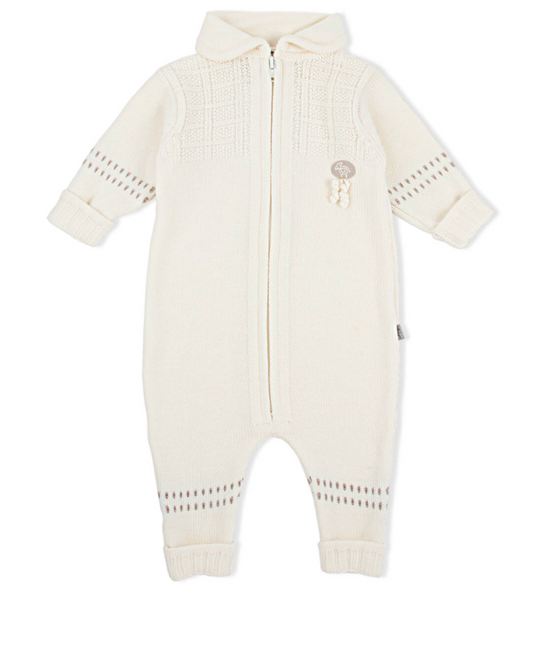 Lillelam – Classic sparkedress – Hvit – Unisex – 0-1 år