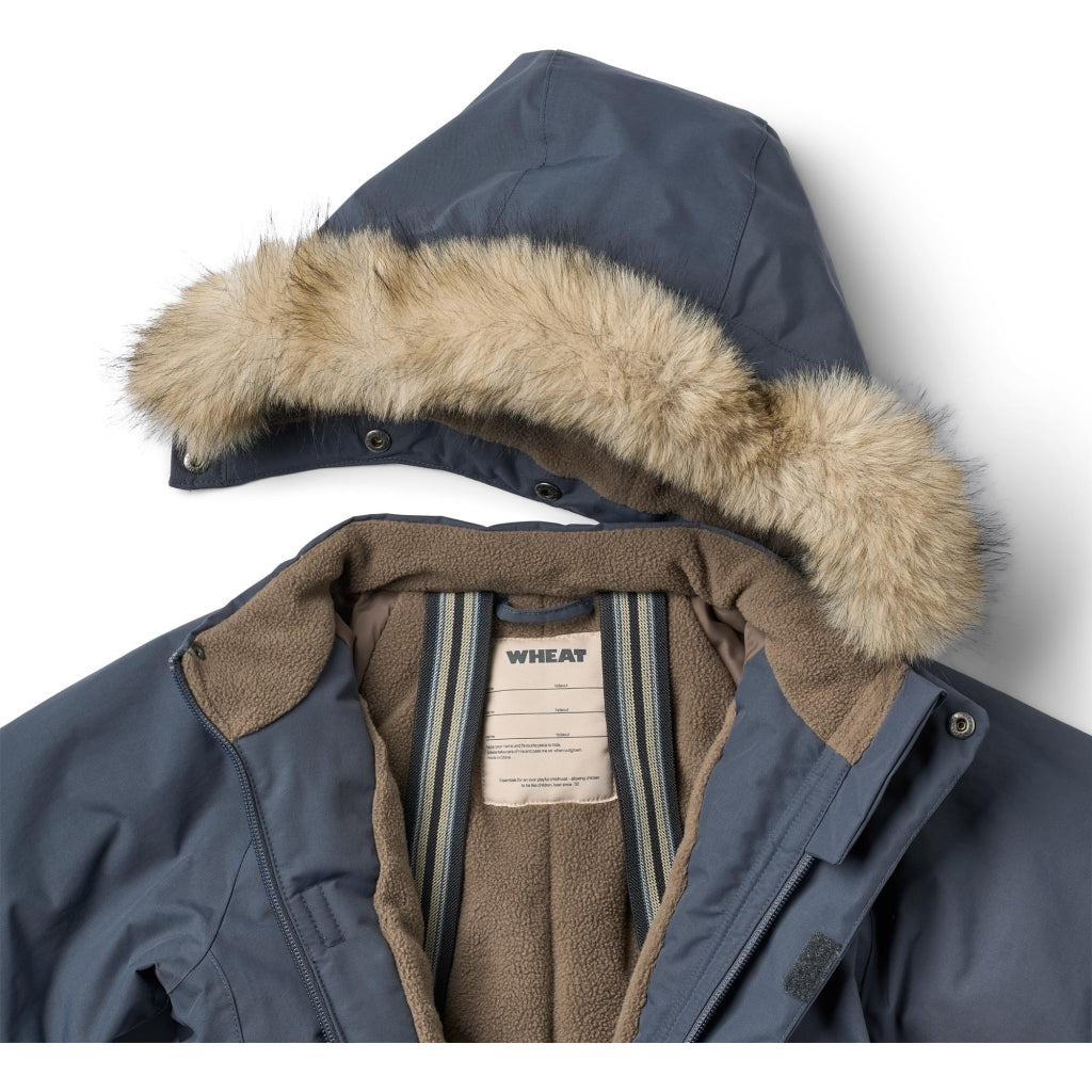 Wheat - Snowsuit Moe - Blå - Gutt - 4-5 år