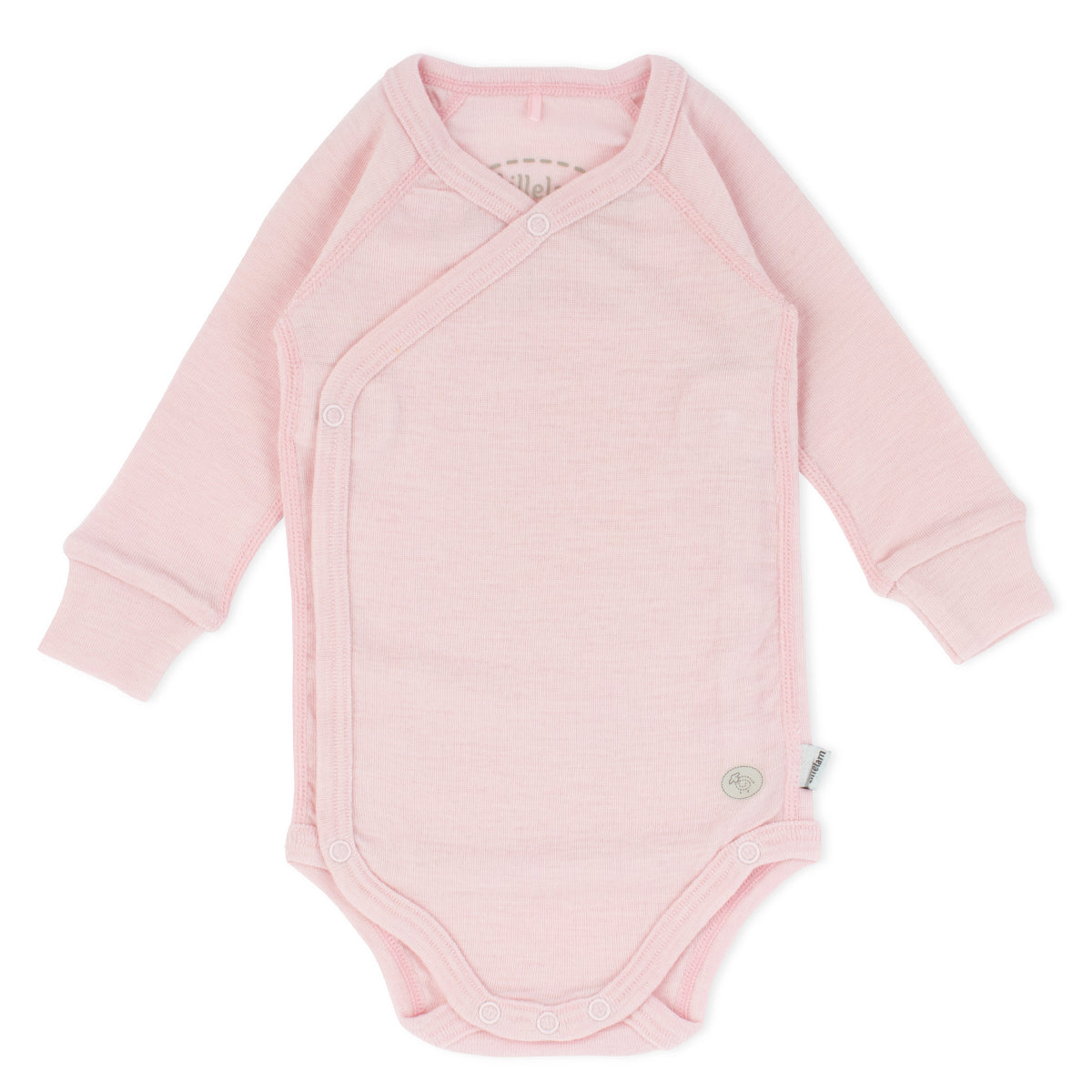 Lillelam – Mini ullbody – Rosa – Jente – 0-1 år