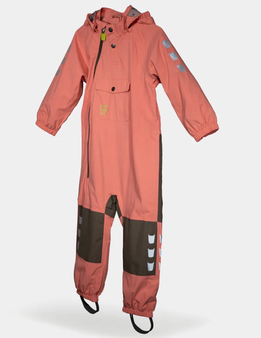 Kattnakken – Vinddress med avtagbar hette – Rosa – Jente – 3-4 år