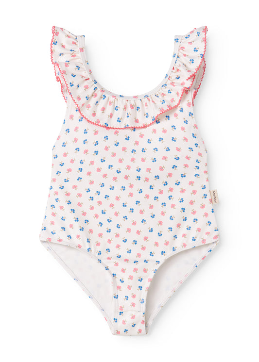 MarMar Copenhagen - Swilla Badedrakt - Blomstret - Jente - 4/5-8/9 år