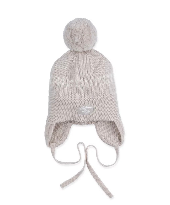 Lillelam- Lue - Classic - Unisex - Lys Beige str 36-52 cm