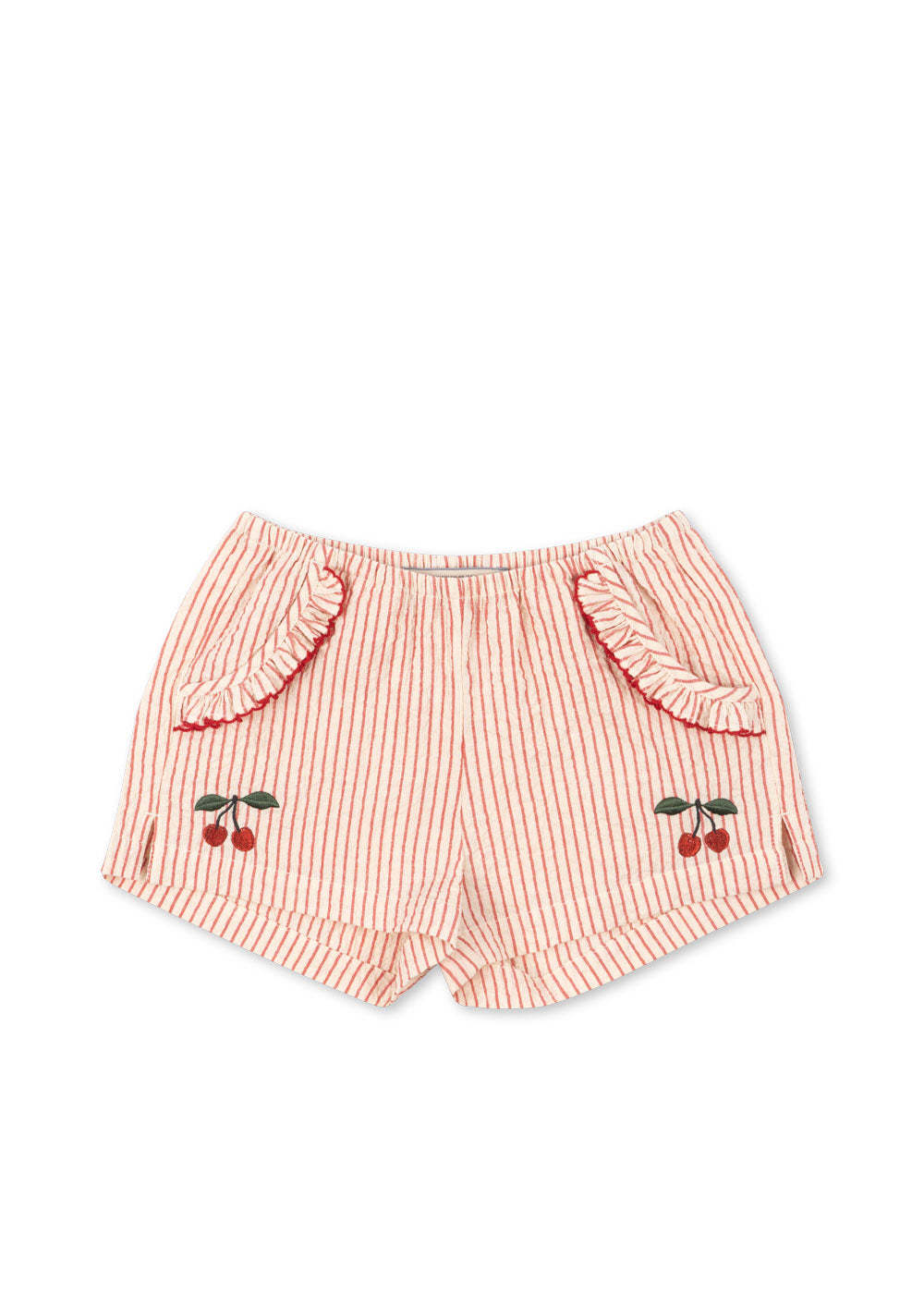 Konges Sløjd - Ellie Frill Shorts - Rosa - Jente - 2-8 år