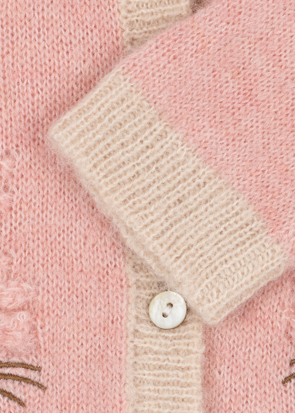 Konges Sløyd - Kitty Cardigan - Rosa - Jente - 1-8 år