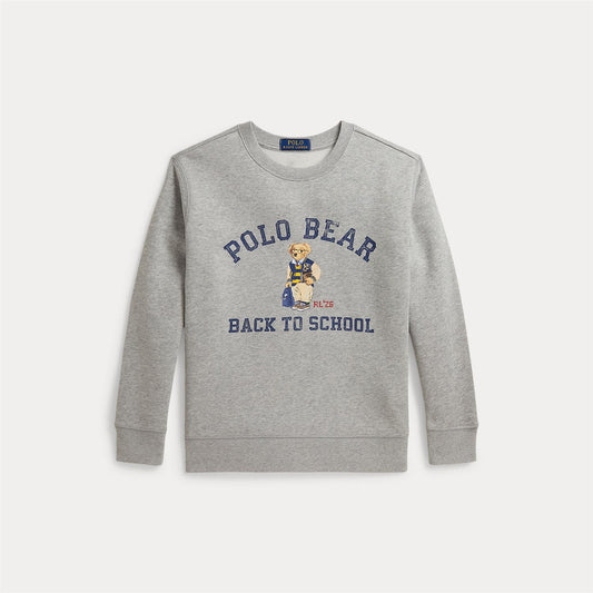 Ralph Lauren - Bamsegenser - Grå - Gutt - 10-18 år