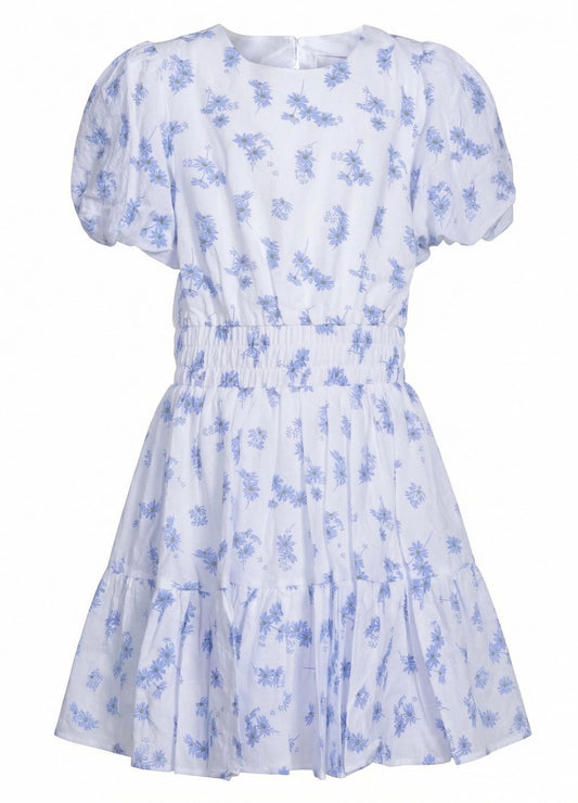 Vilje & Ve - Nicole dress - Blå - Jente - Str 8-14 år