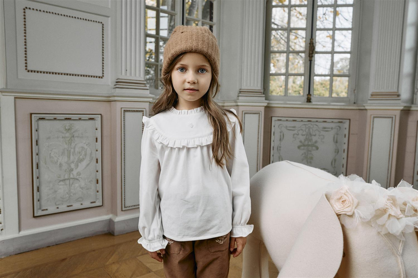 Patachou - Bluse - Ecru - Jente - str 1-8 år