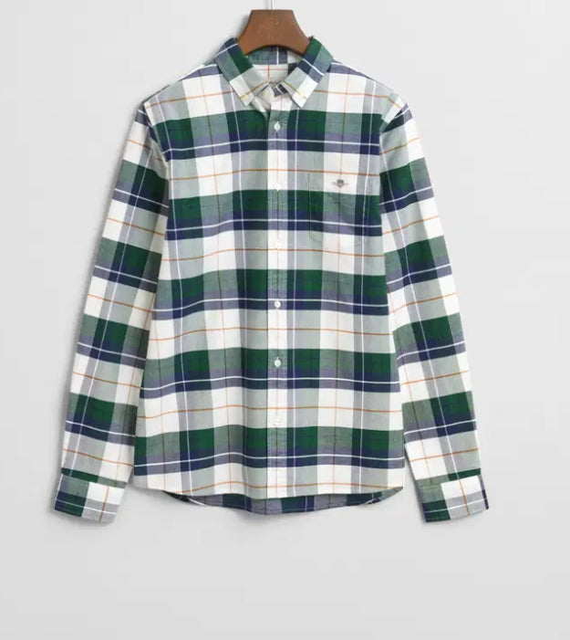 Gant - Skjorte - Rutete  - 9/10-16 år
