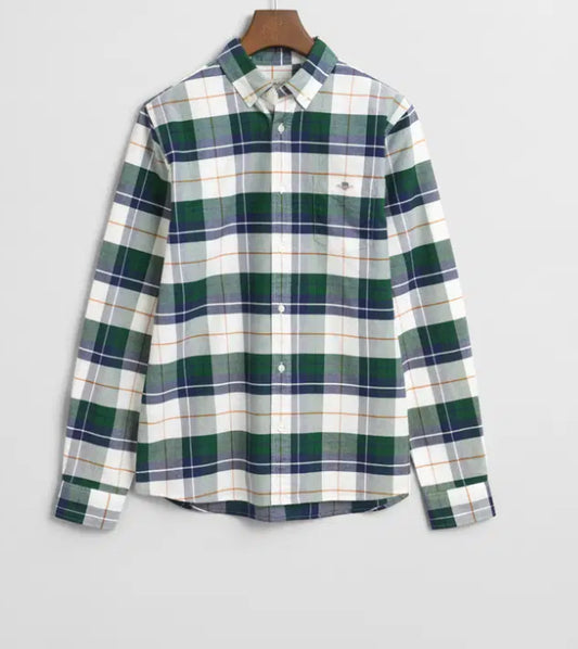 Gant - Skjorte - Rutete  - 9/10-16 år