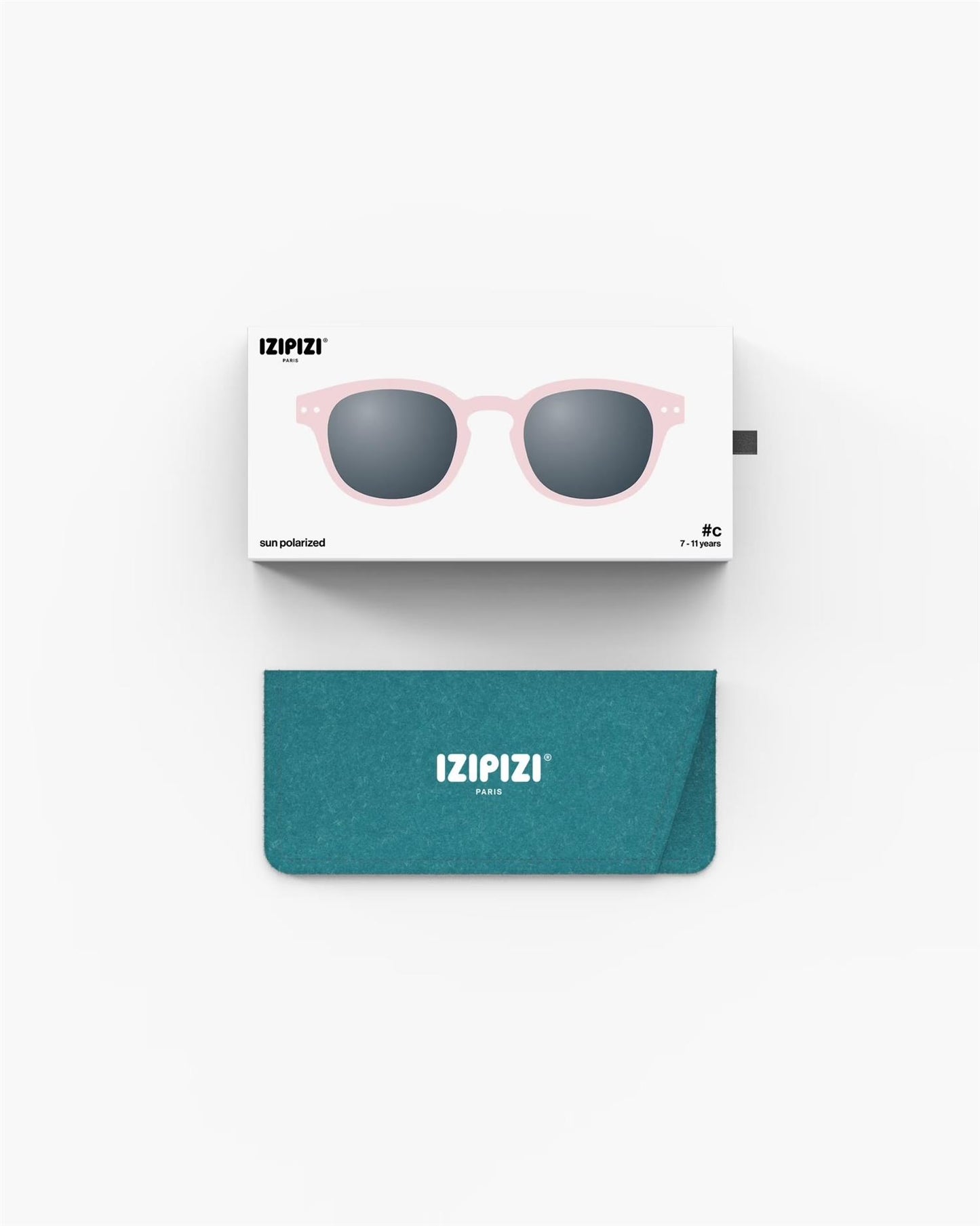 Izipizi - Sunglasses - Rosa - Jente - 7-11år