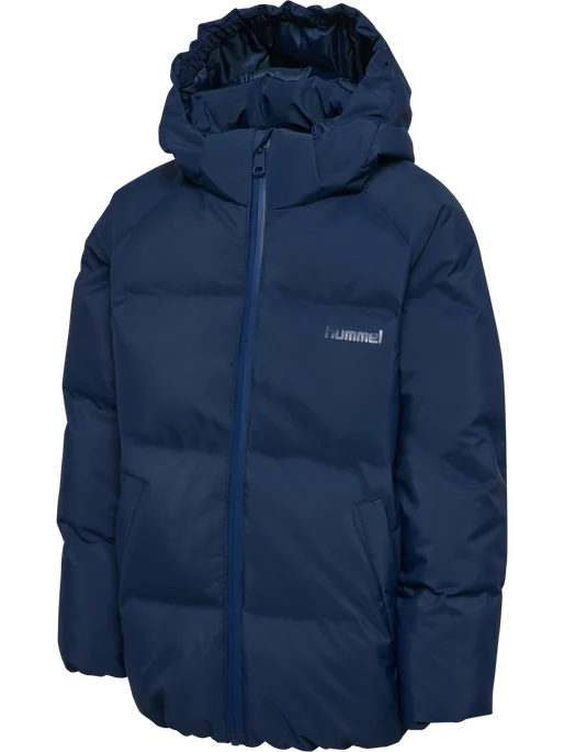 Hummel - All Weather Puffer Jacket - Blå - Gutt - 4-12 år