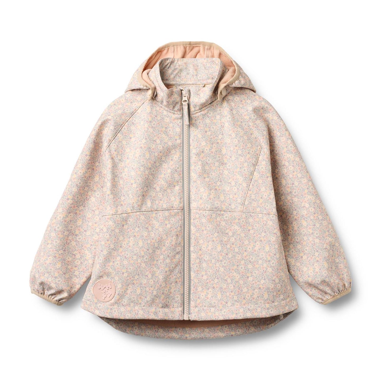 Wheat – Softshelljakke med børstet fleecefôr – Rosa – Jente – 2-10 år