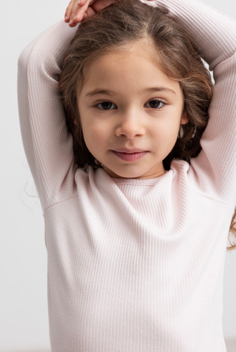 Marmar - Plain Tee - Rosa - Jente - 4-12 år