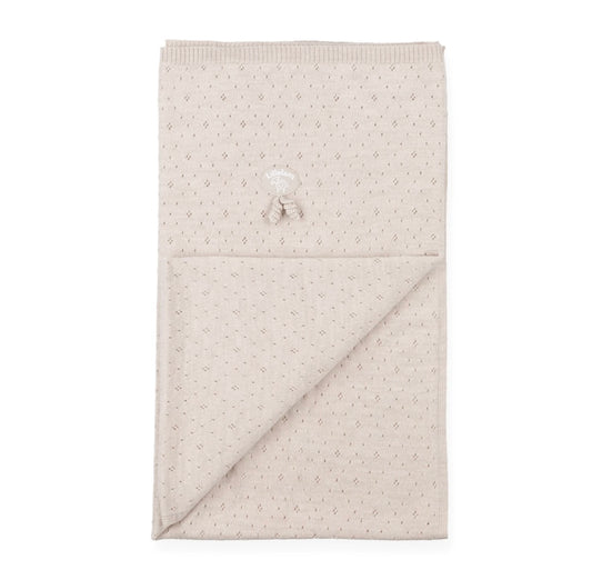 Lillelam - Pledd - Tynn  - Lys beige - Unisex