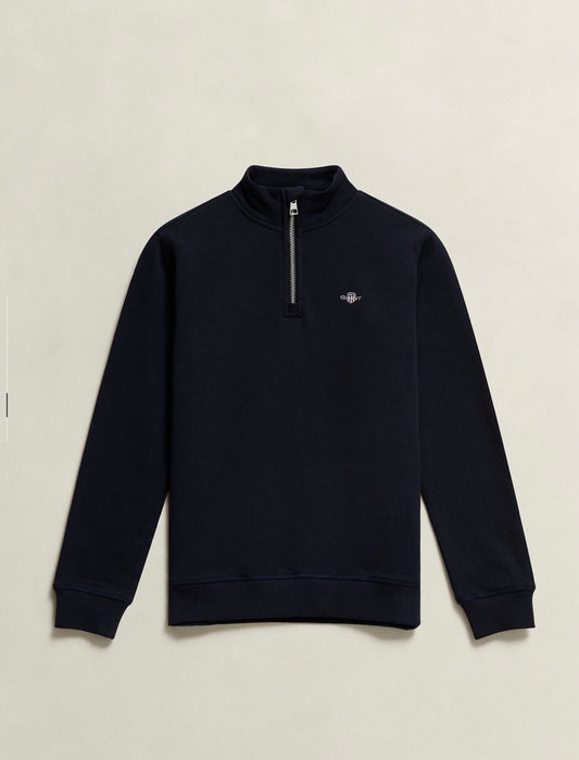 Gant - College  - Halfzip - Blå - 7-16 år