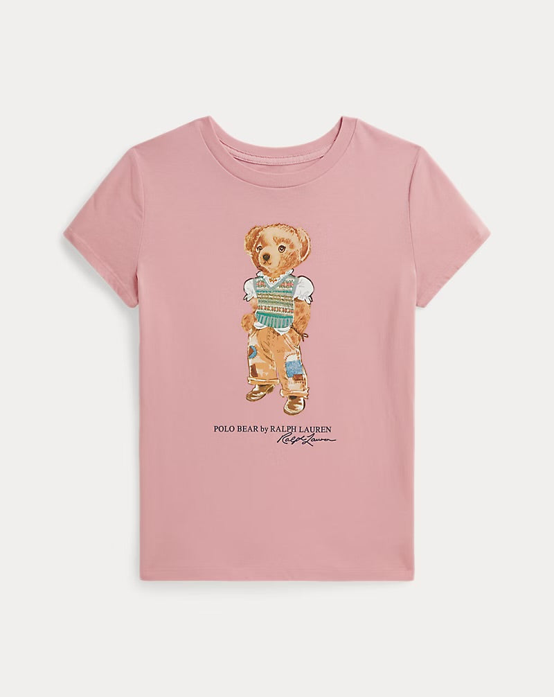 Polo Ralph Lauren - Bamse tskjorte - Rosa - Jente 8-16 år
