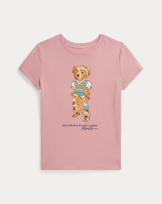 Polo Ralph Lauren - Bamse tskjorte - Rosa - Jente 8-16 år