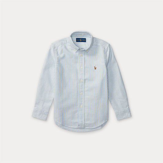 Ralph Lauren - Skjorte - Striper - Cotton - Gutt - 2-7 år