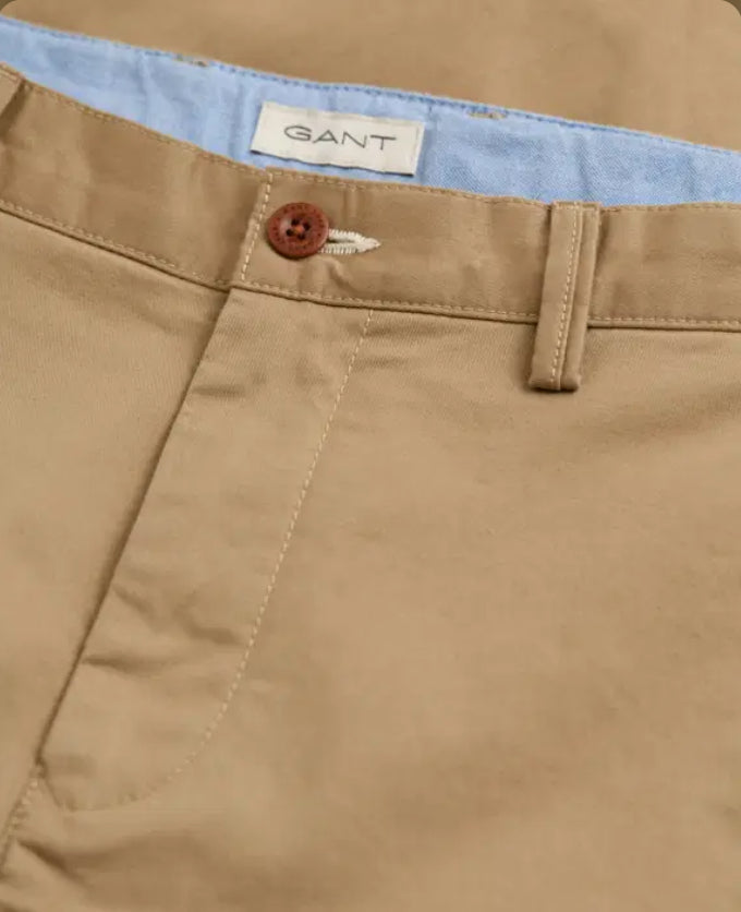 Gant chino beige gutt 7–16 år