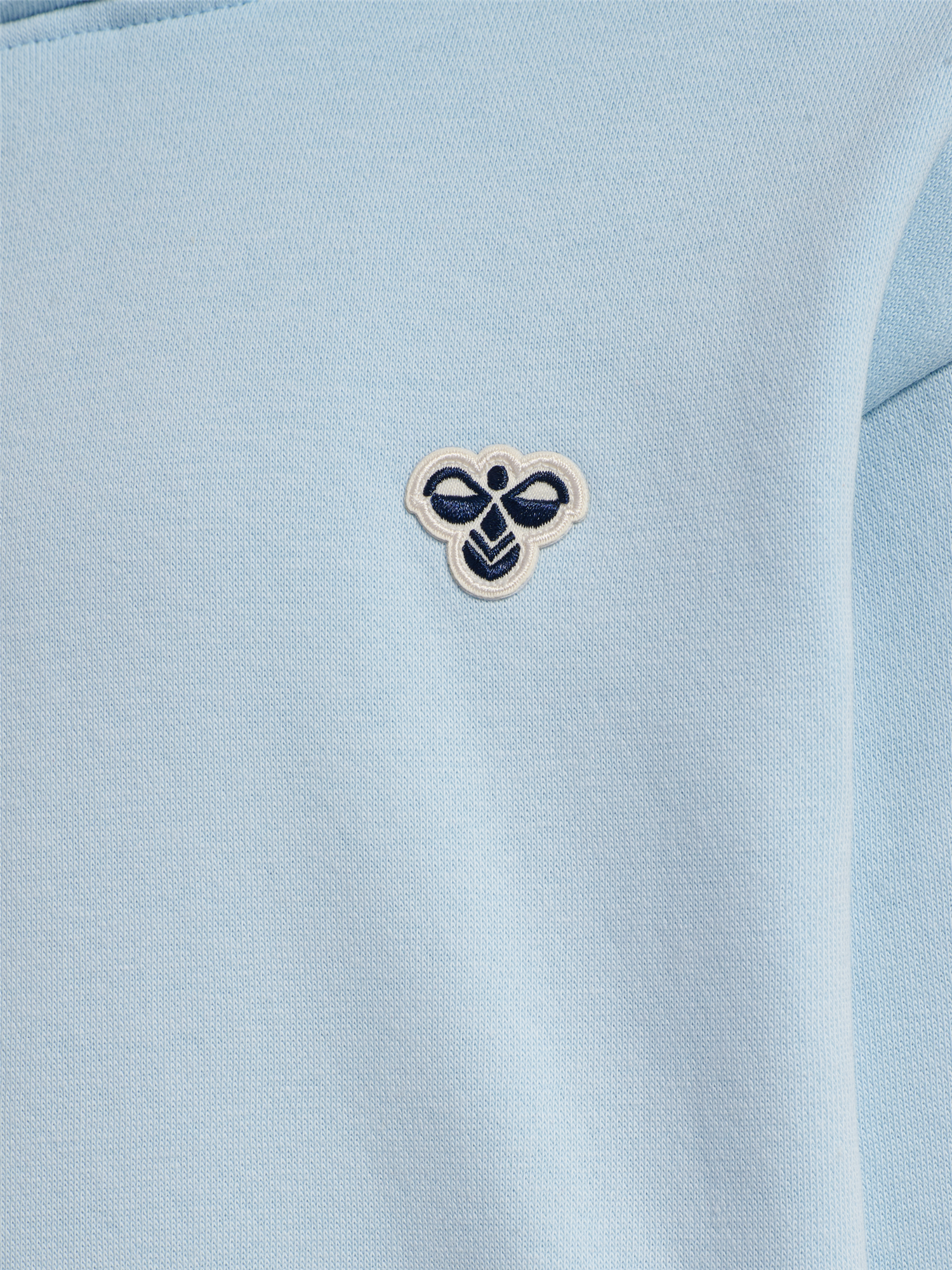 Hummel hettegenser Bee i lyseblå for unisex 4–14 år
