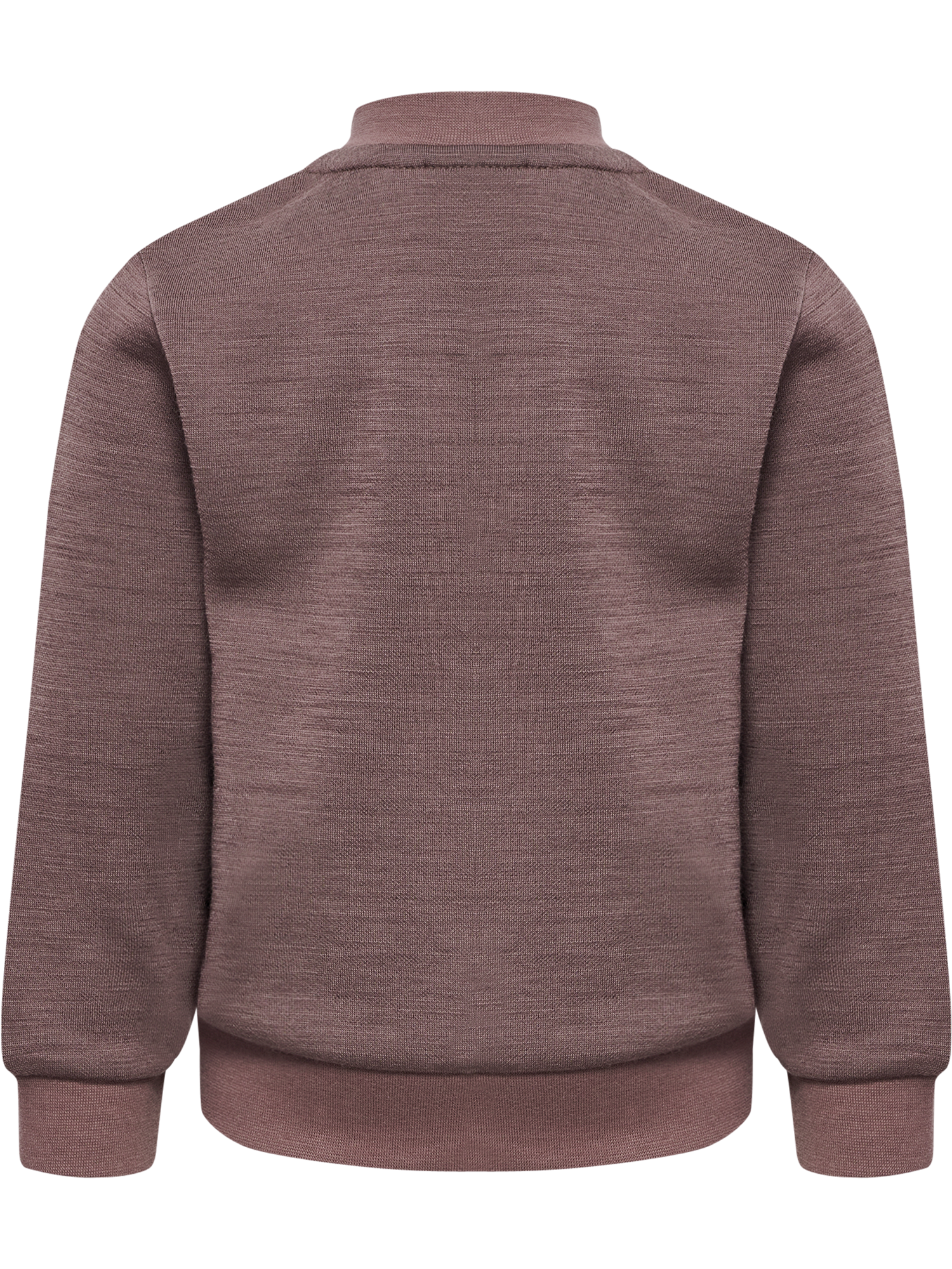 Hummel Mini Wool Zip Jacket i gammelrosa farge – Jente 1–8 år