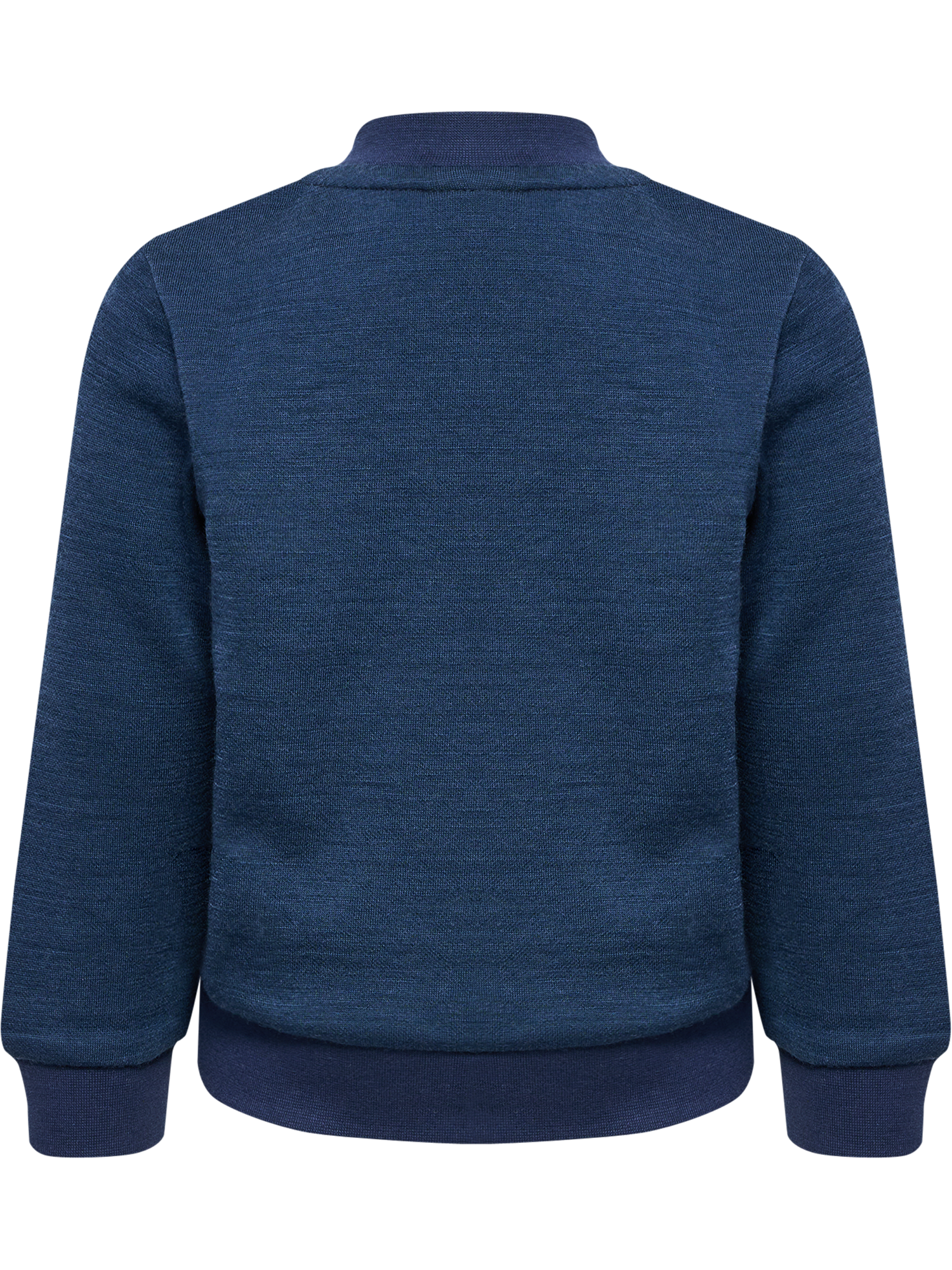 Hummel Mini Wool Zip Jacket i mørk blå farge – Gutt 1–8 år