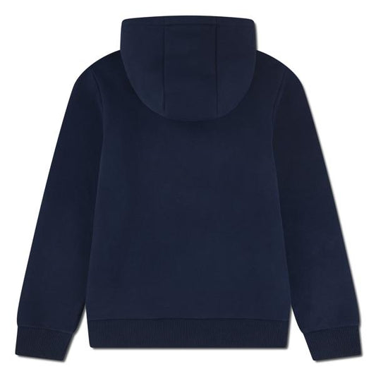 Lacoste hoodie i mørkeblå for gutt 16 år