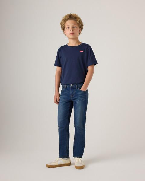 Blå 502 Regular Taper jeans med strikk fra Levi’s – gutt