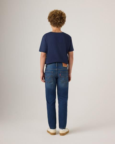 Blå 502 Regular Taper jeans med strikk fra Levi’s – gutt