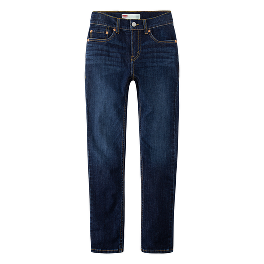 Blå 512 Slim Taper jeans fra Levi’s med strikk – gutt