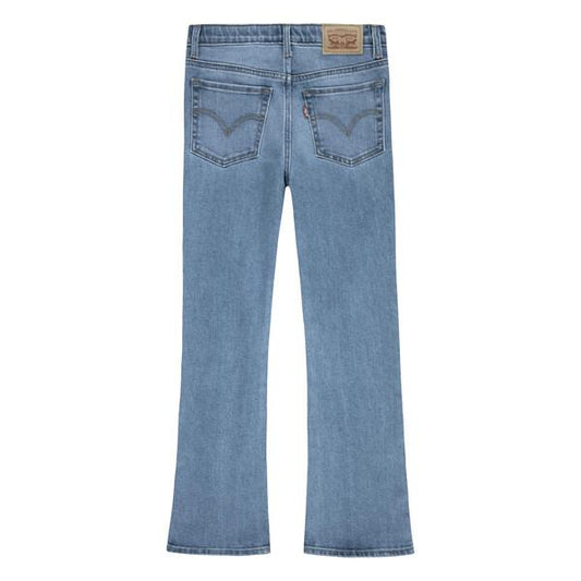 Blå 726 jeans med flare og strikk i livet fra Levi’s – jente