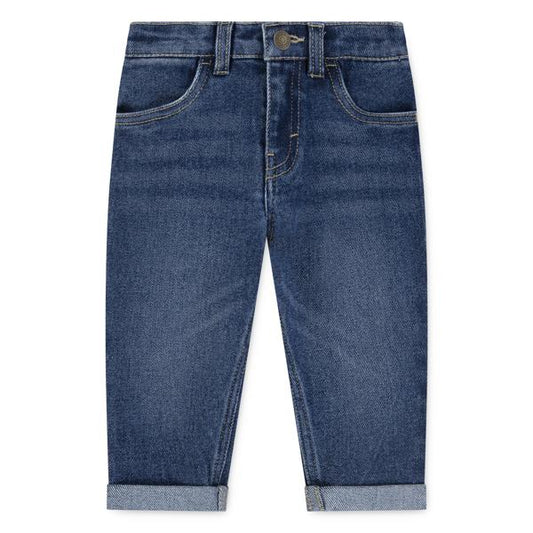 Blå Loose Taper jeans fra Levi’s med strikk i livet – gutt