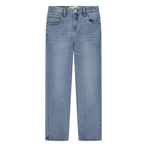 Lyseblå jeans fra Levi’s med regulerbar strikk og løs passform.