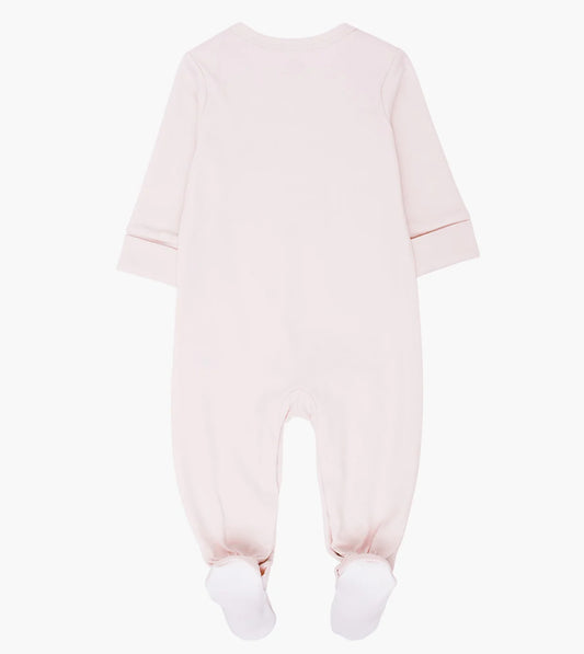 Livly rosa heldress med bamsemotiv for jente 0–9 mnd