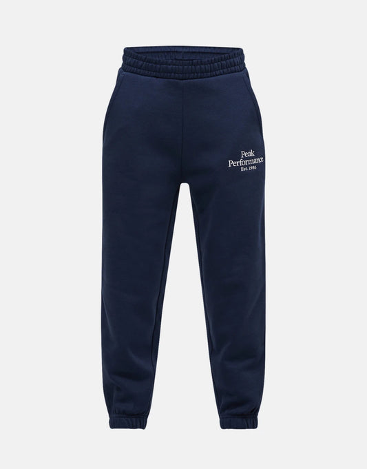 Peak Performance Junior Original joggebukse i mørkeblå farge for gutt